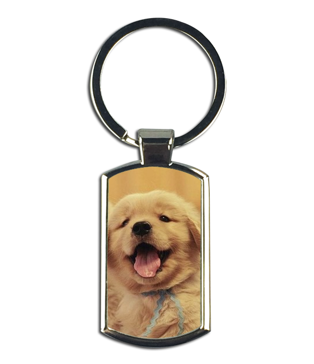 พวงกุญแจ สกรีนรูปหมาน่ารัก Cute Dog